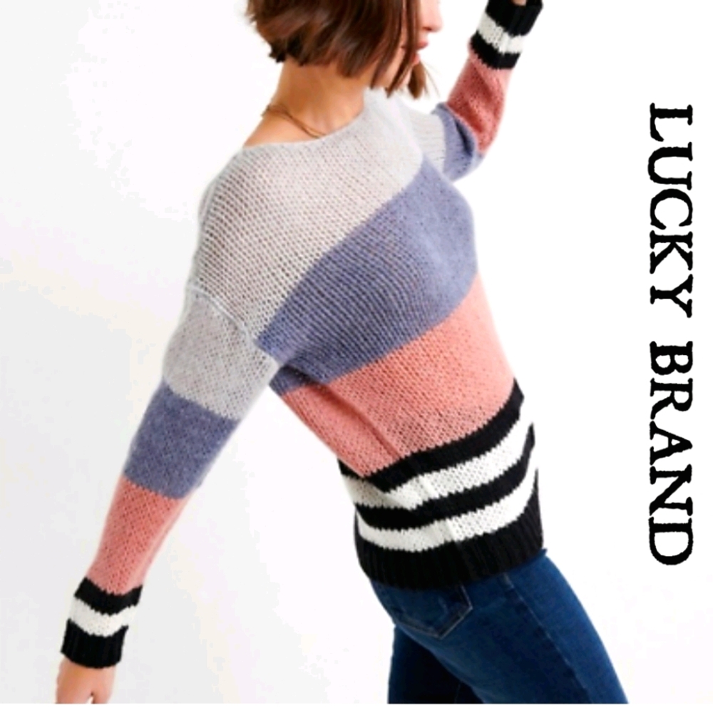 LUCKY loose knit sweater (small)